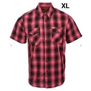 DIXXON | Shirts | Dixxon Flannel The Strip Limited Edition Mens Short